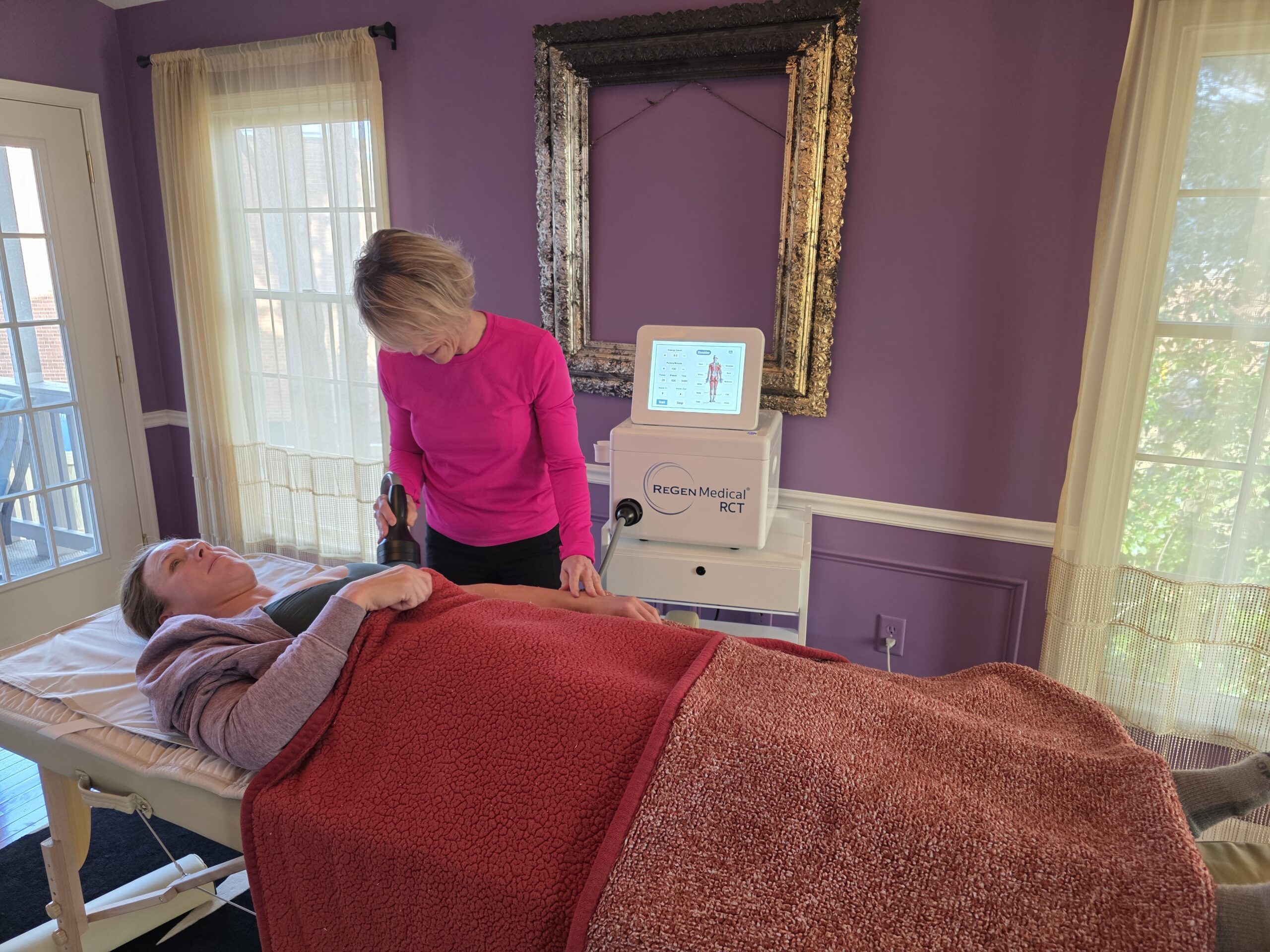 Drug and surgery free shockwave therapy